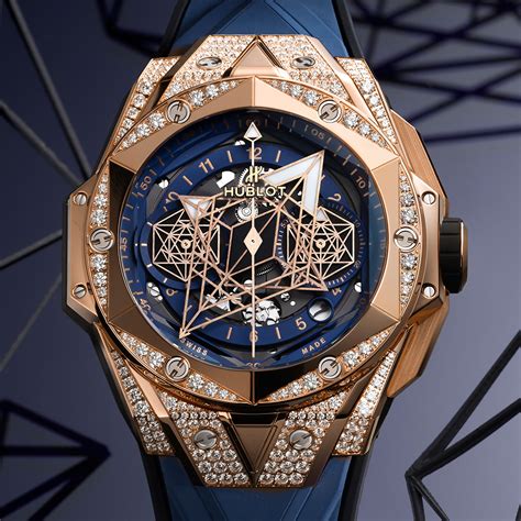 chrono24 hublot sang bleu|Hublot Big Bang Sang Bleu Titanium .